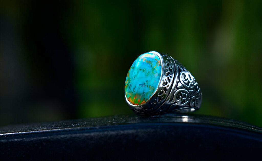 turquoise stone ring