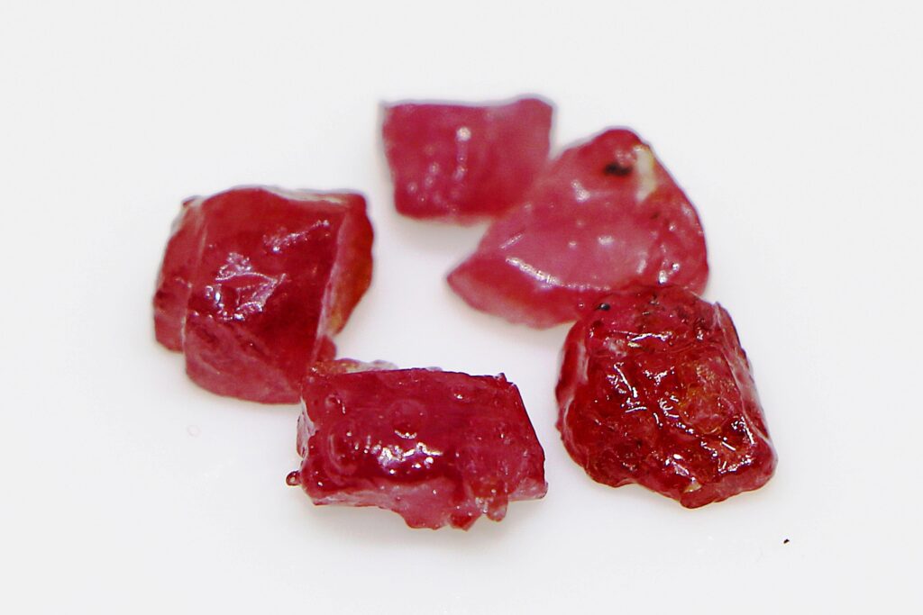 Natural Untreated Loose Rough Rubies
