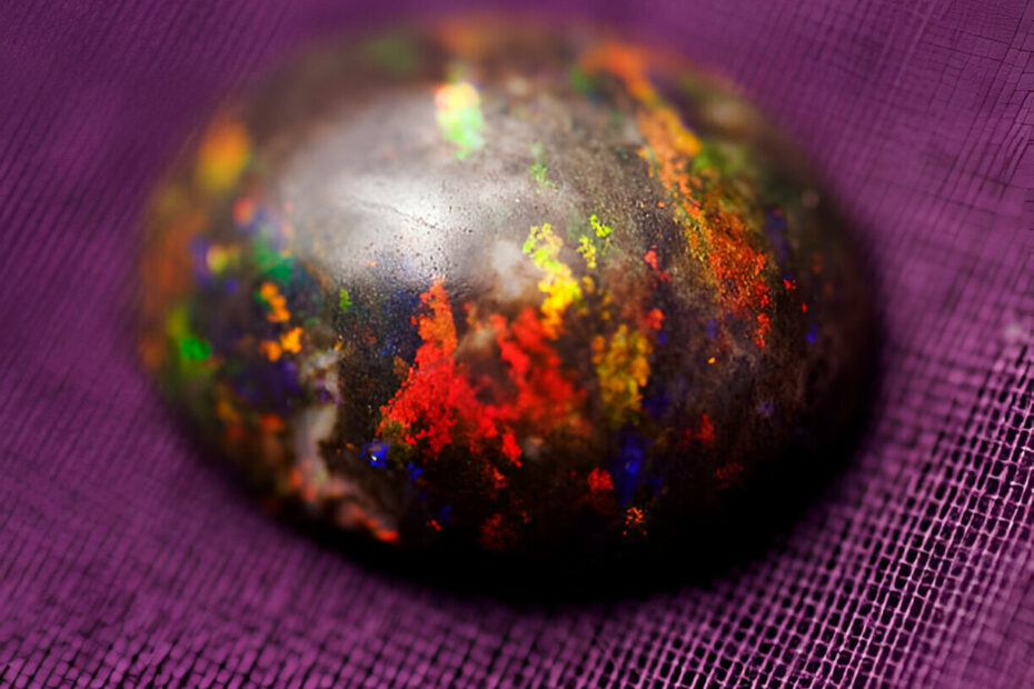 Black Fire Opal