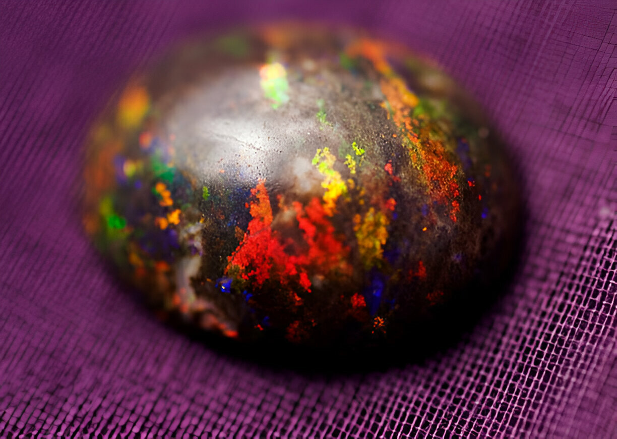 Black Fire Opal