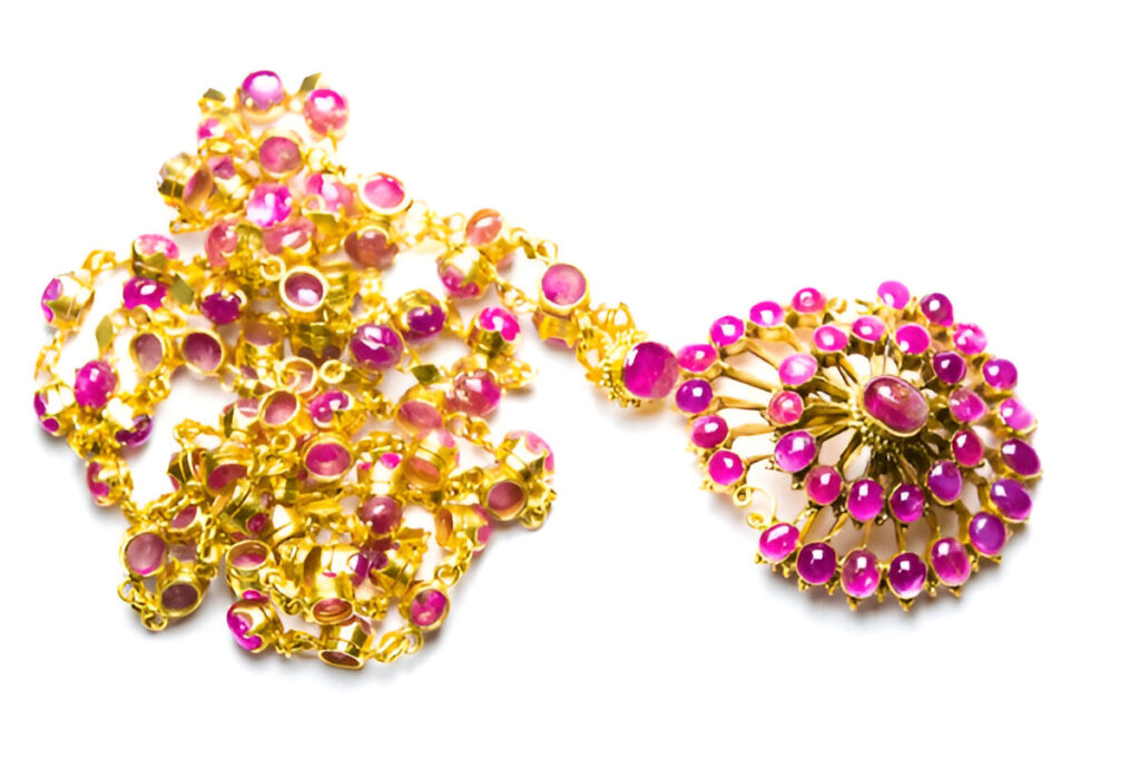 gemstone jewelry with thai style-2